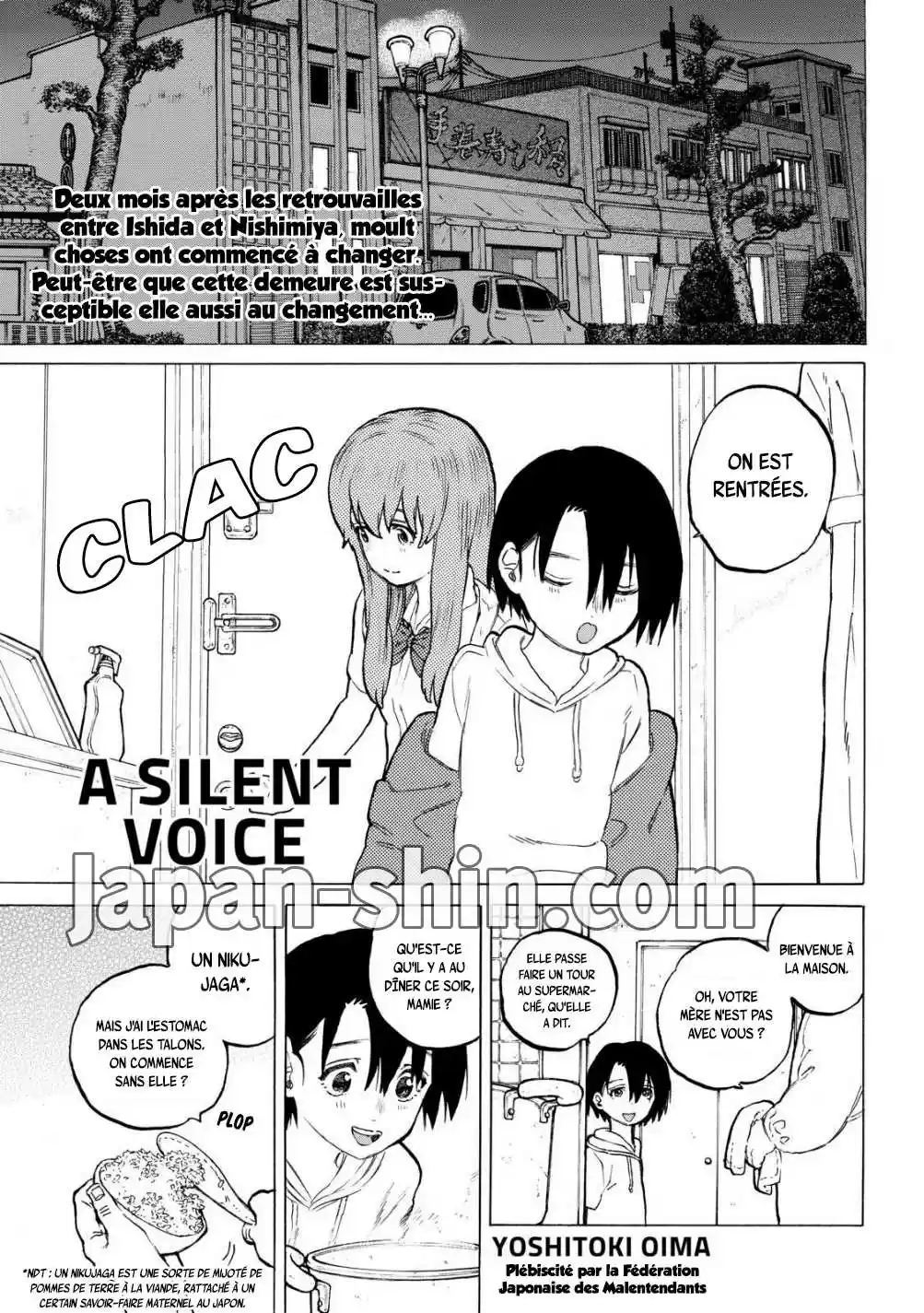 Read Koe no Katachi (FR) Manga Online