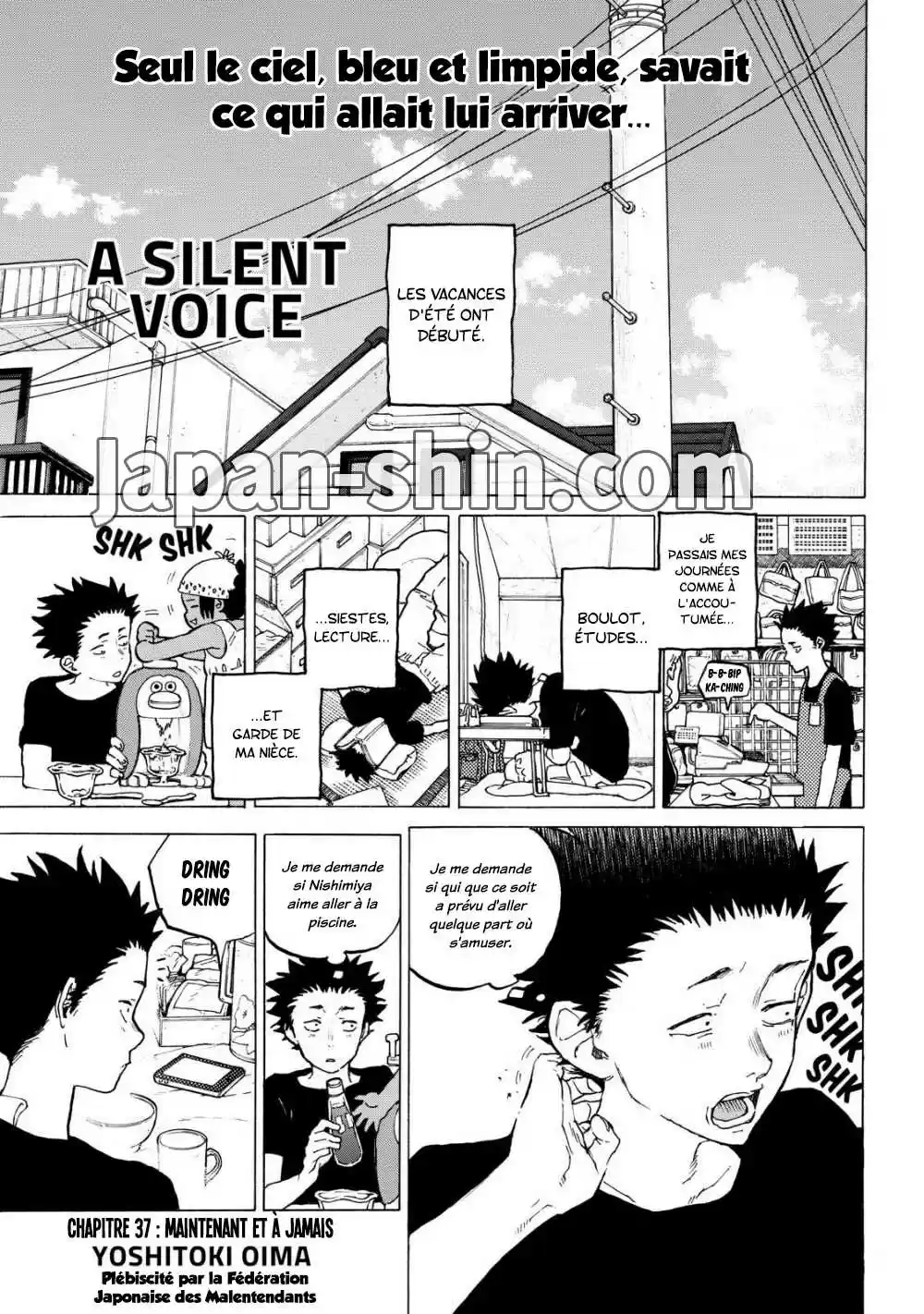 Read Koe no Katachi (FR) Manga Online