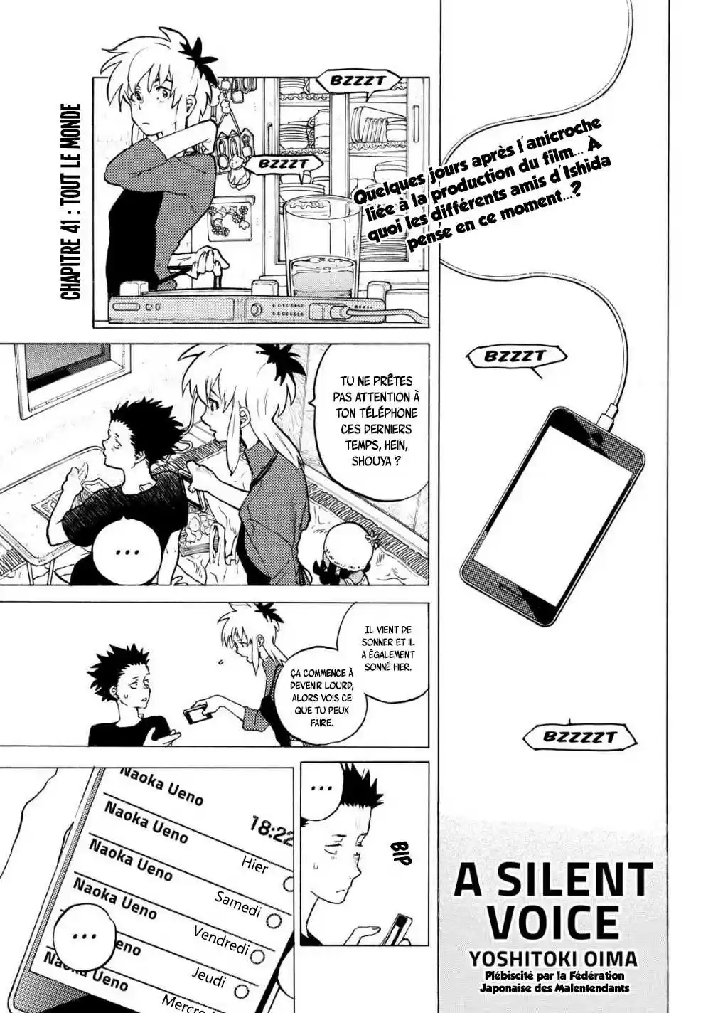 Read Koe no Katachi (FR) Manga Online