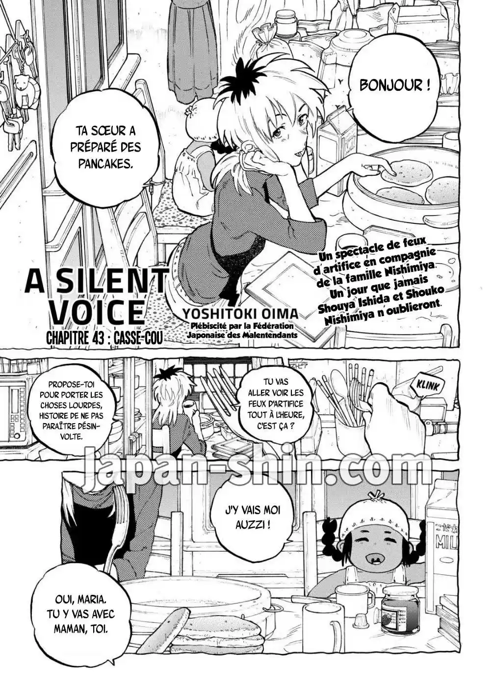 Read Koe no Katachi (FR) Manga Online