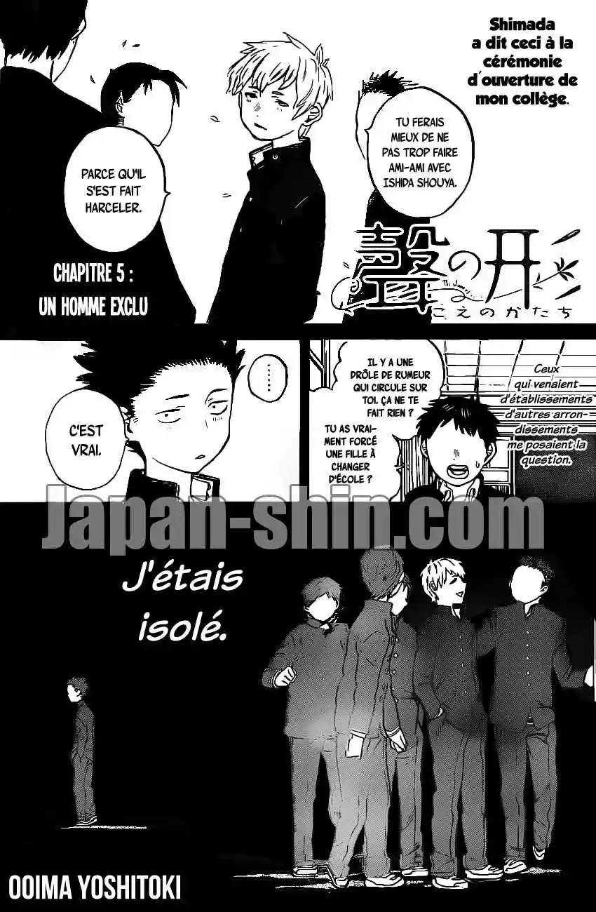 Read Koe no Katachi (FR) Manga Online