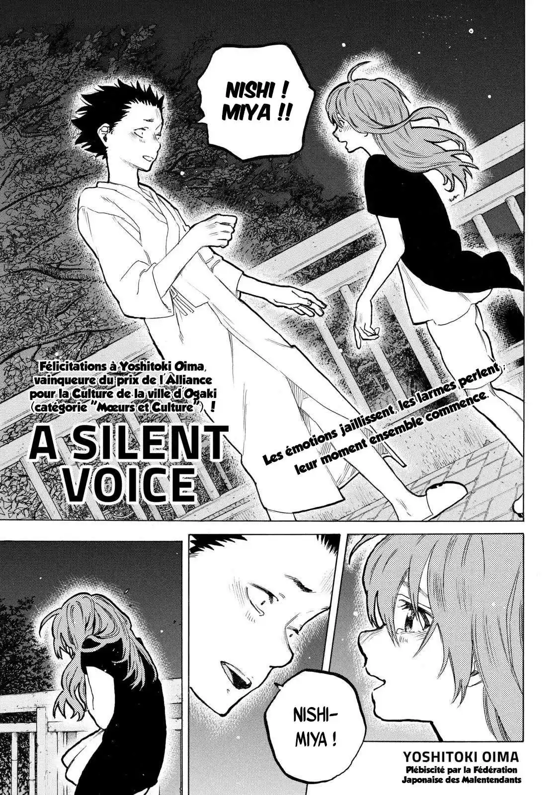 Read Koe no Katachi (FR) Manga Online