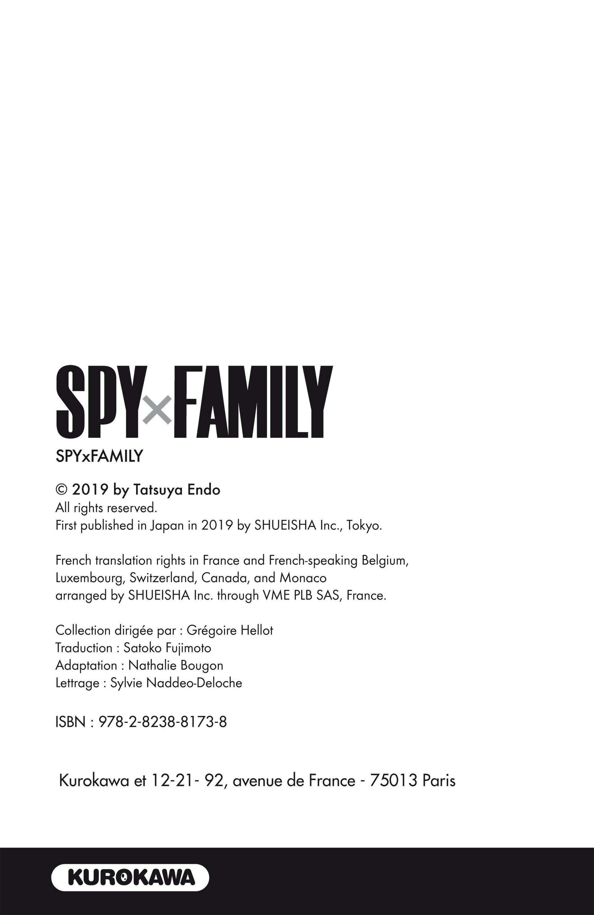 Read Spy X FamilyFR Manga Online