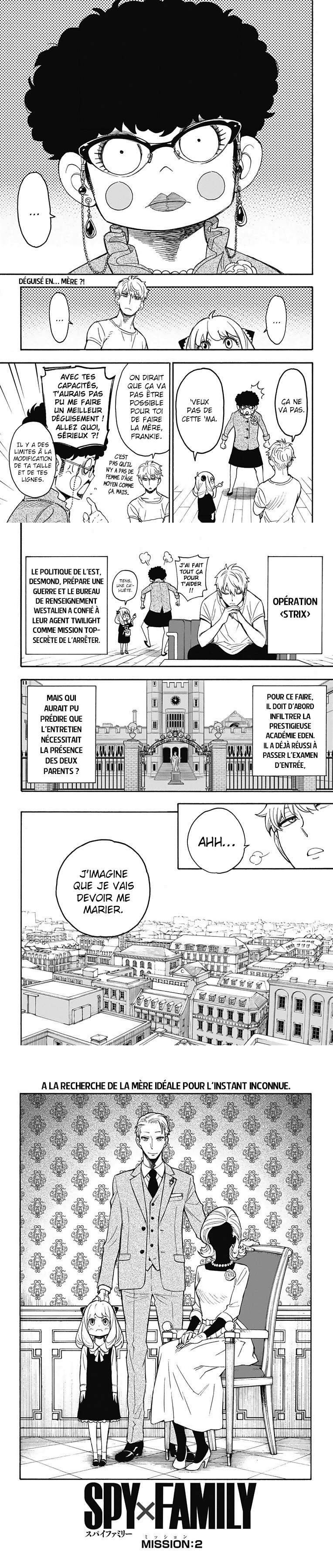 Read Spy X FamilyFR Manga Online