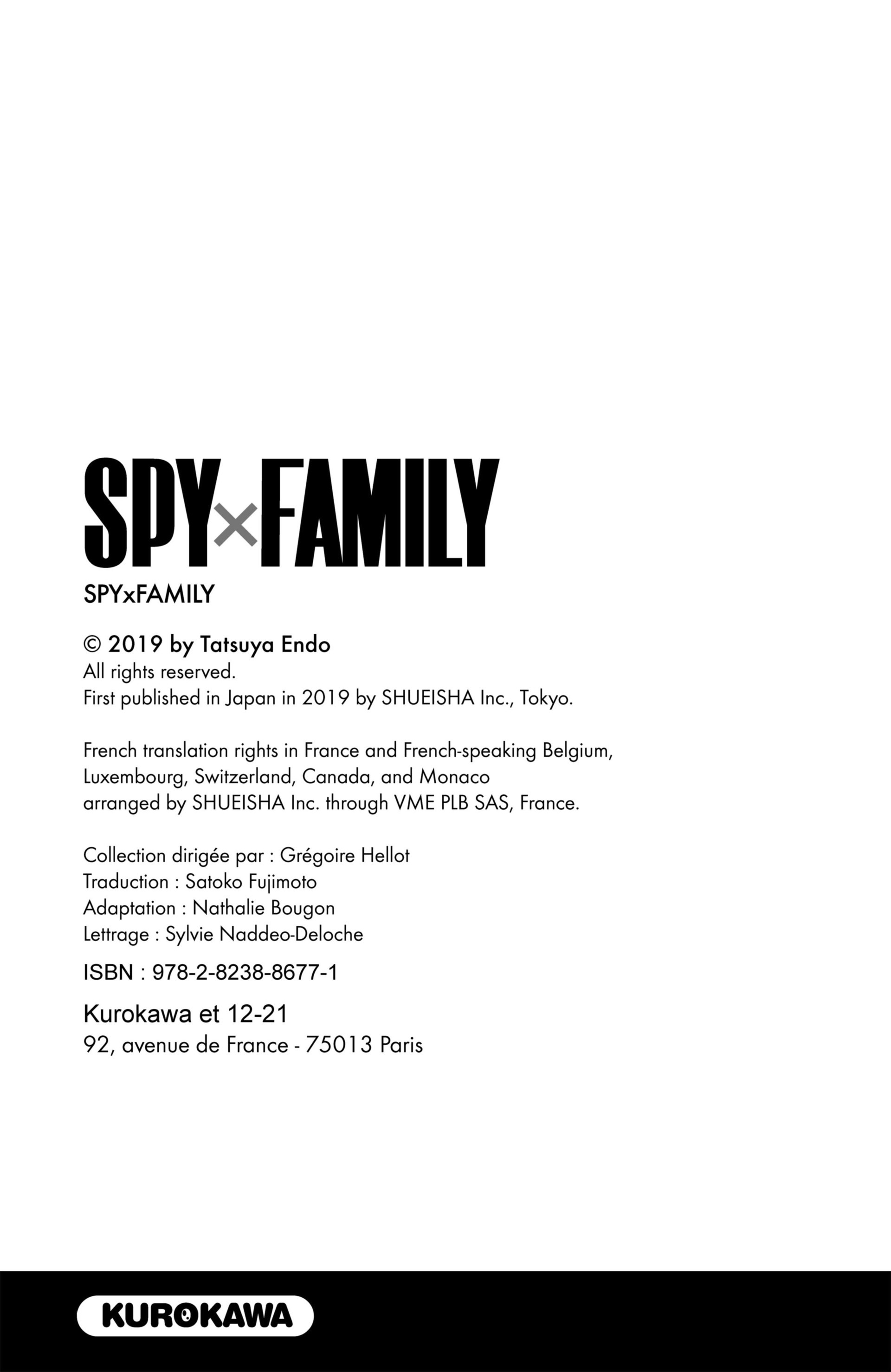 Read Spy X FamilyFR Manga Online