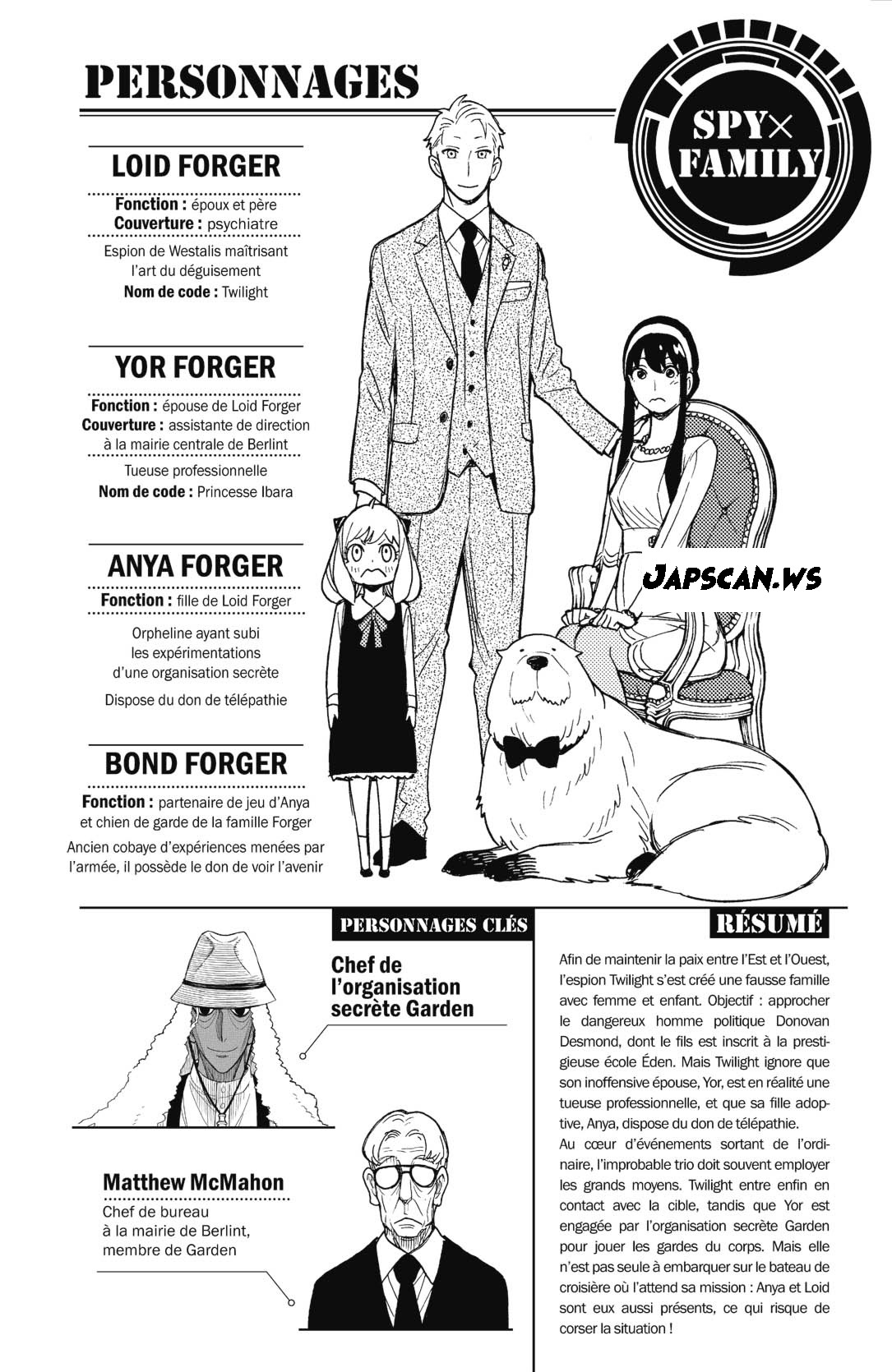 Read Spy X FamilyFR Manga Online