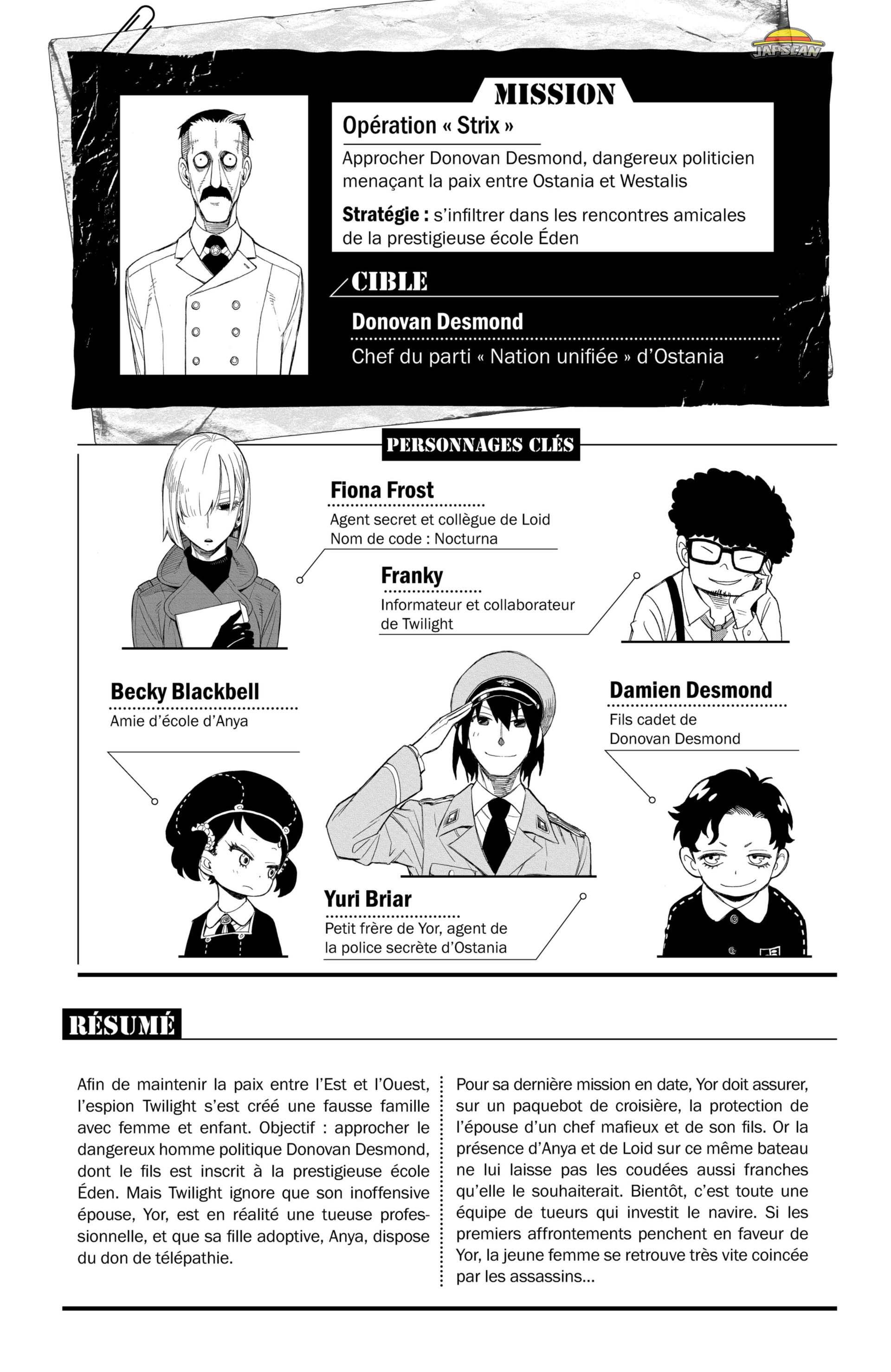 Read Spy X FamilyFR Manga Online
