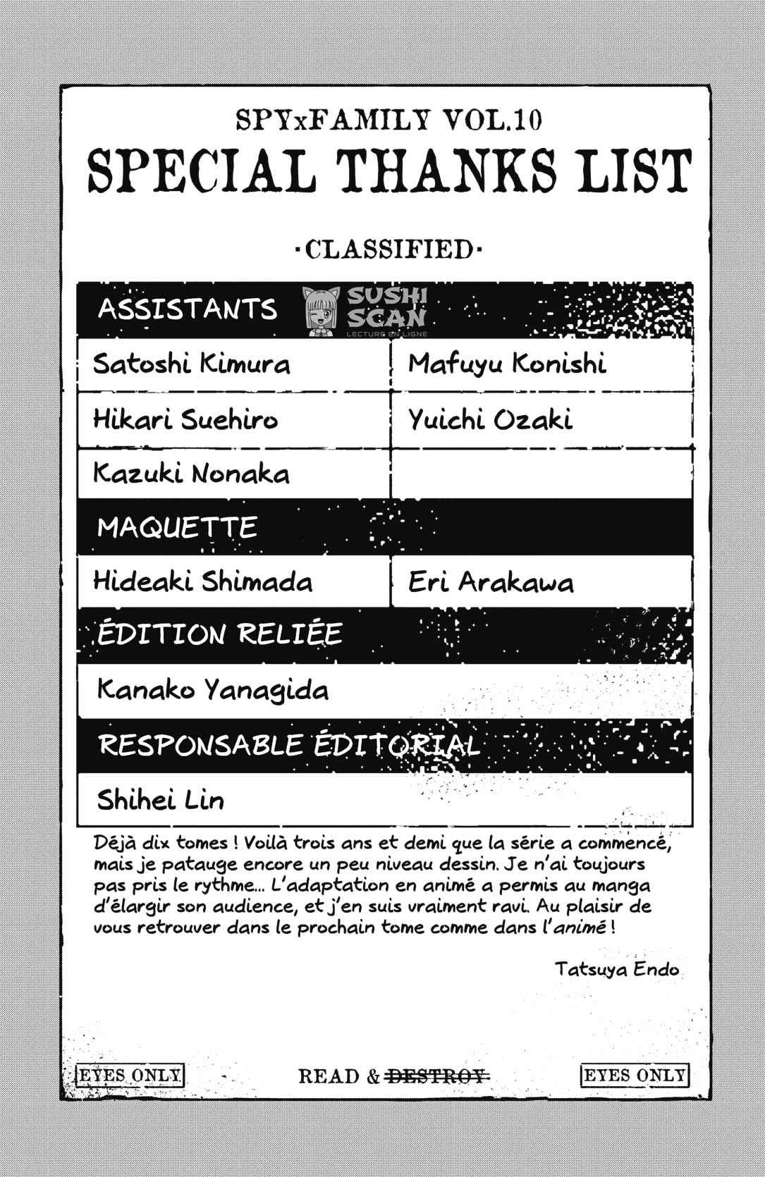 Read Spy X FamilyFR Manga Online