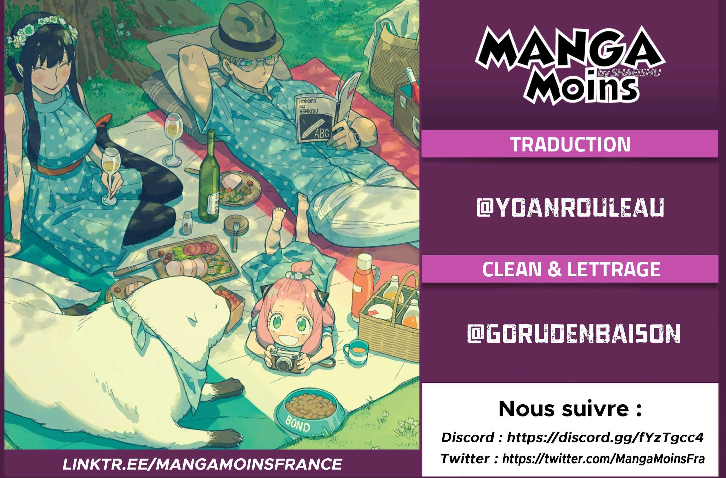 Read Spy X FamilyFR Manga Online