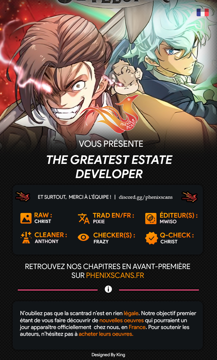 Read The Greatest Estate Developer (FR) Manga Online