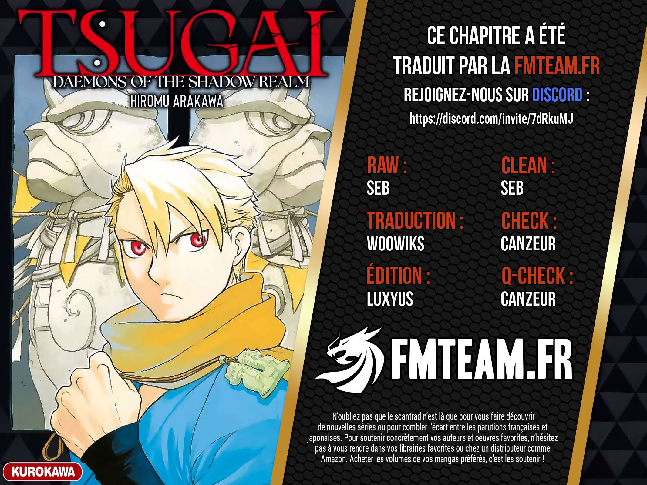 Read Yomi no Tsugai FR Manga Online