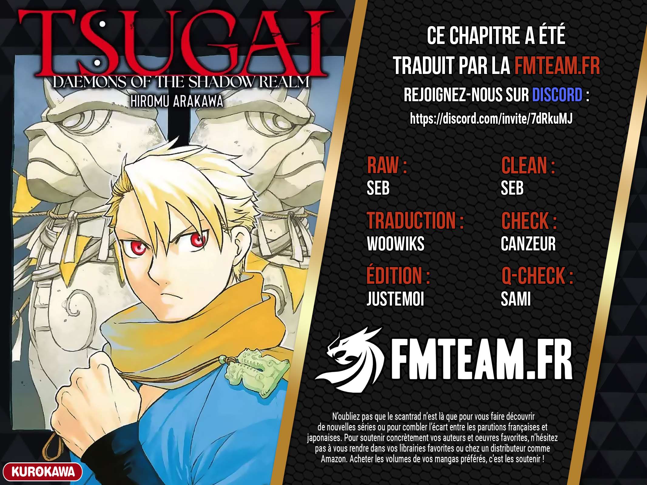 Read Yomi no Tsugai FR Manga Online