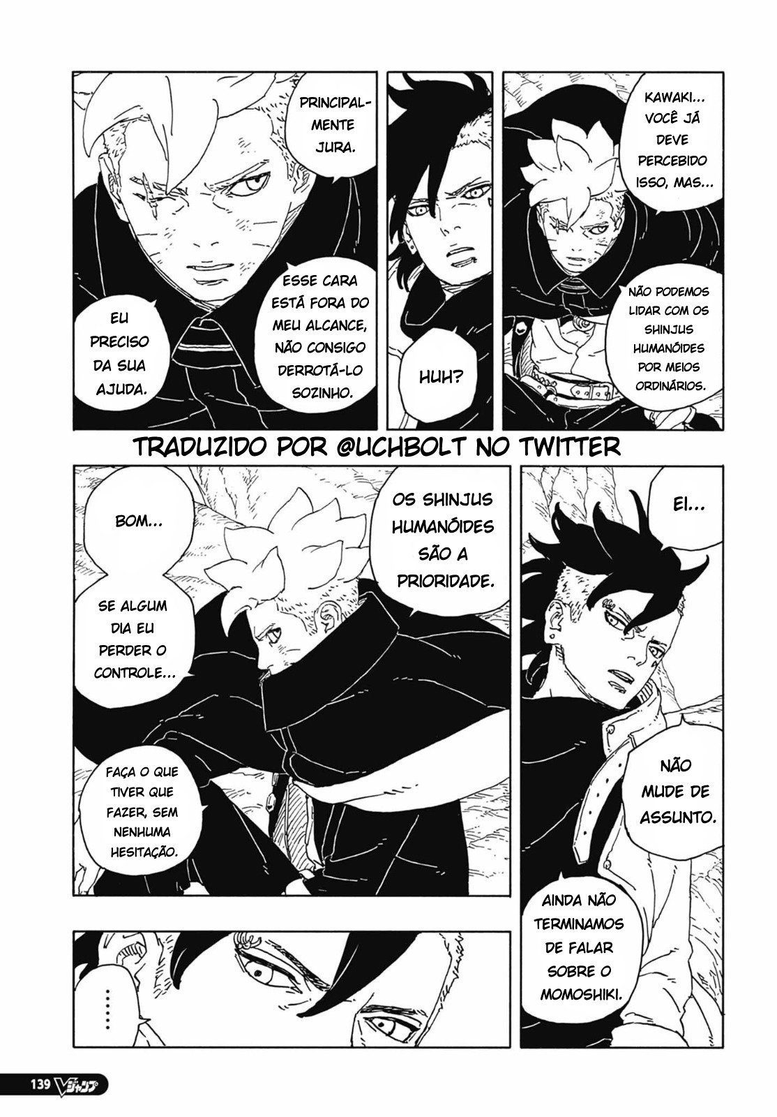 Read Boruto Two Blue Vortex PT Manga Online