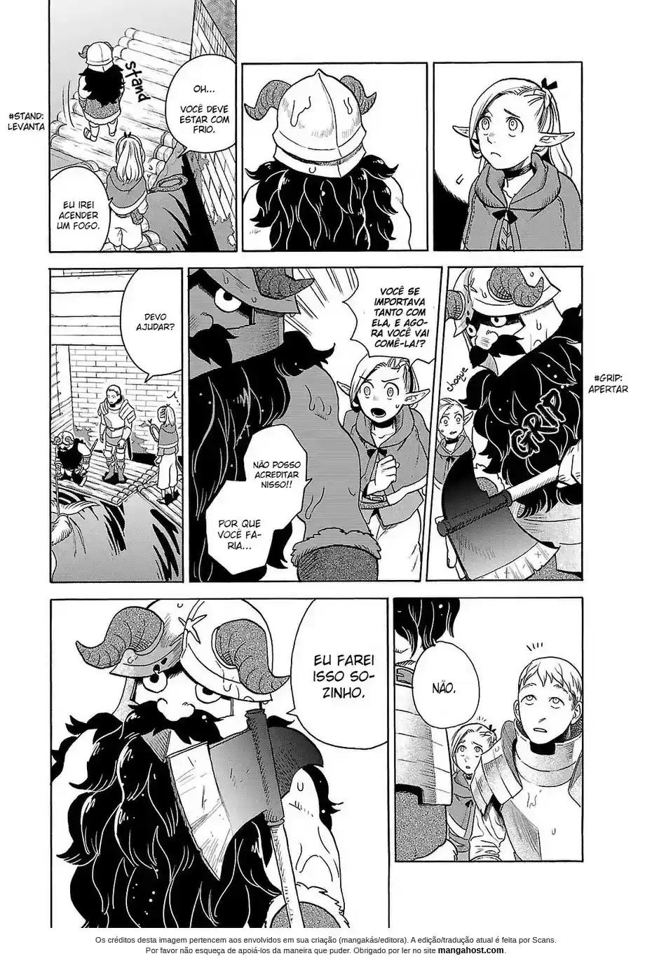 Read Dungeon Meshi (PT) Manga Online