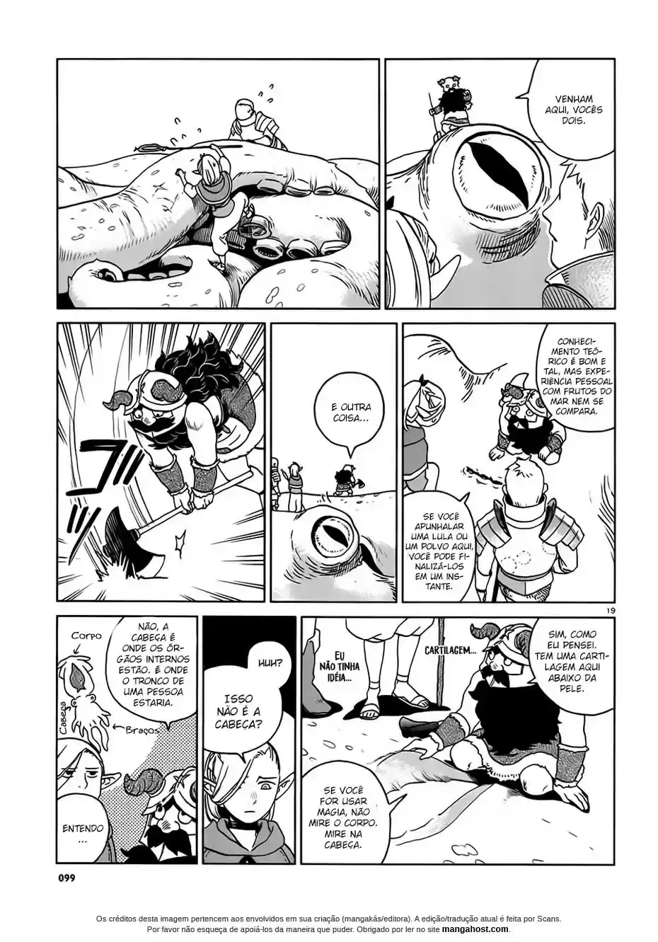 Read Dungeon Meshi (PT) Manga Online
