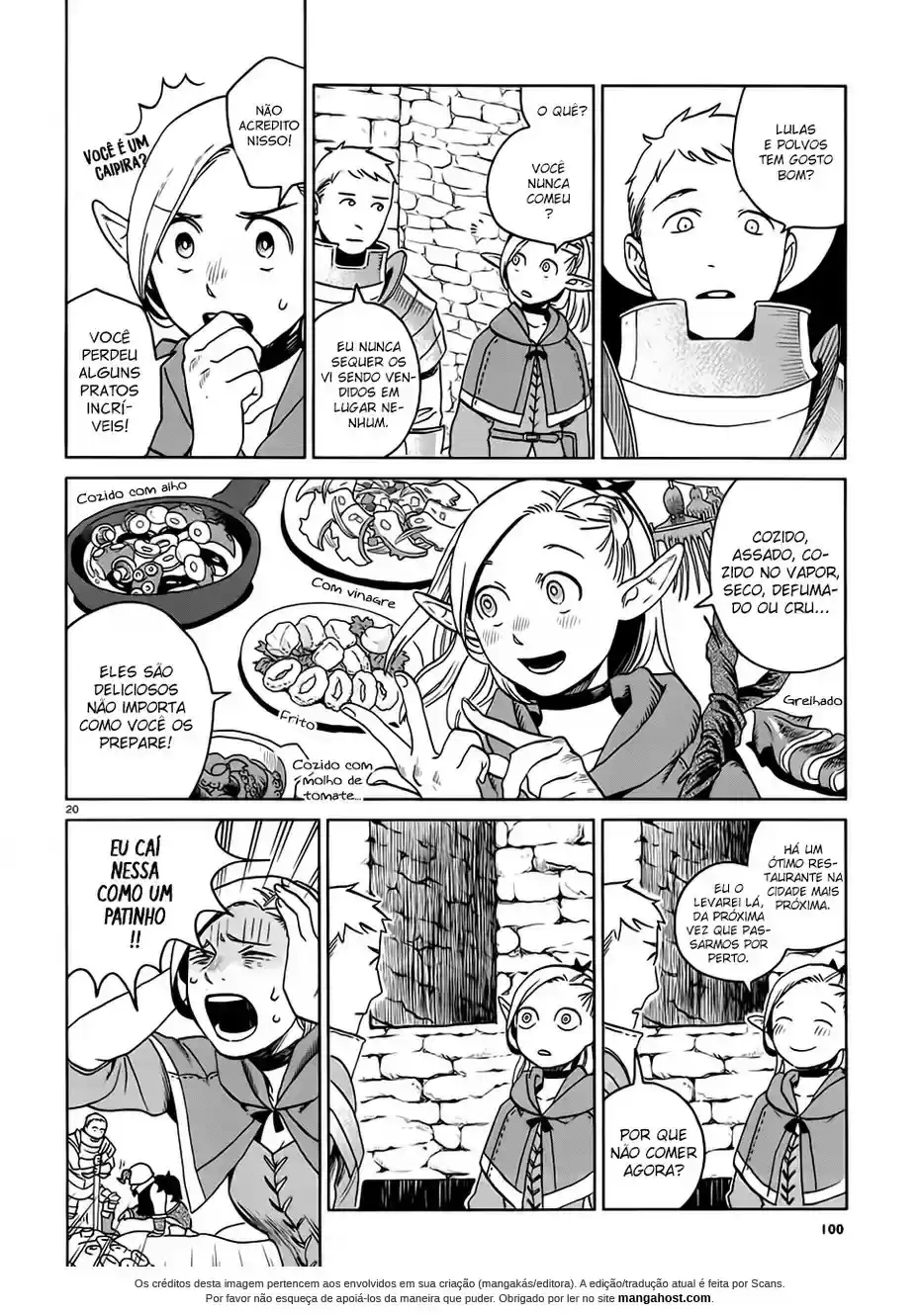 Read Dungeon Meshi (PT) Manga Online