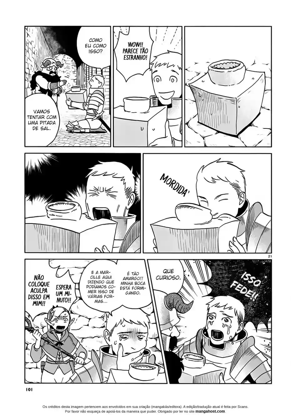 Read Dungeon Meshi (PT) Manga Online