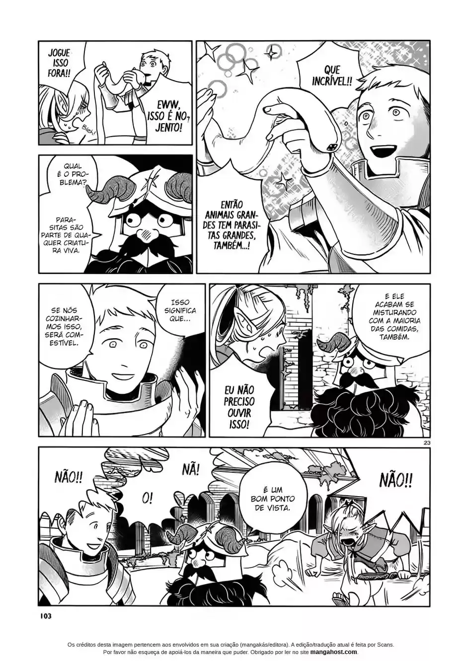 Read Dungeon Meshi (PT) Manga Online