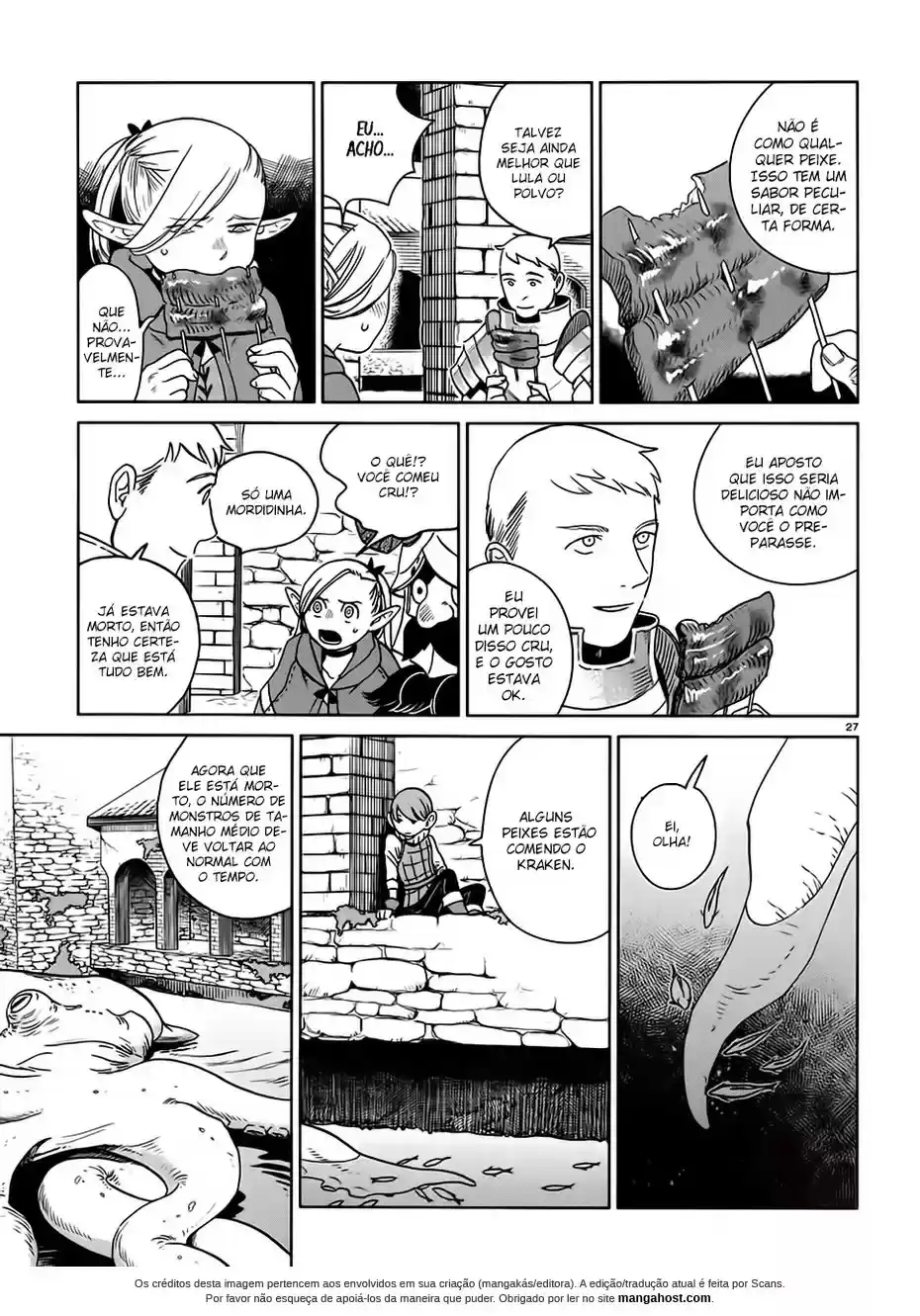 Read Dungeon Meshi (PT) Manga Online
