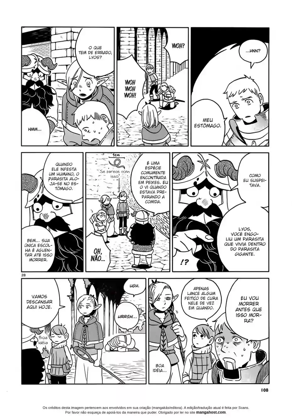 Read Dungeon Meshi (PT) Manga Online