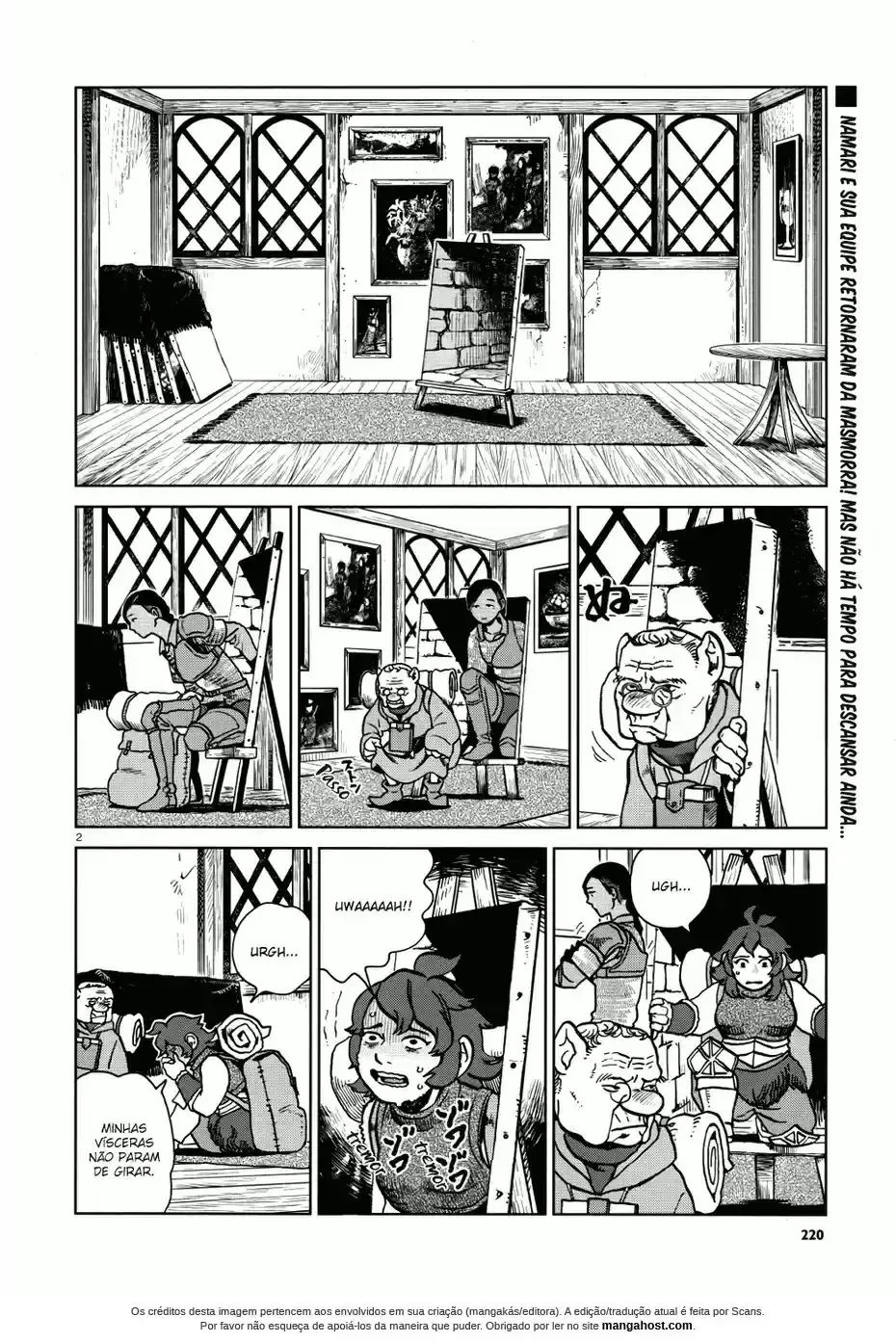 Read Dungeon Meshi (PT) Manga Online