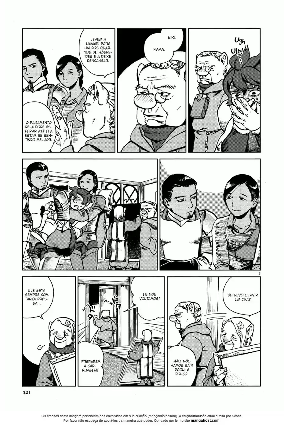 Read Dungeon Meshi (PT) Manga Online