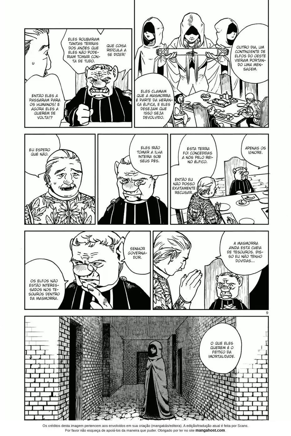 Read Dungeon Meshi (PT) Manga Online
