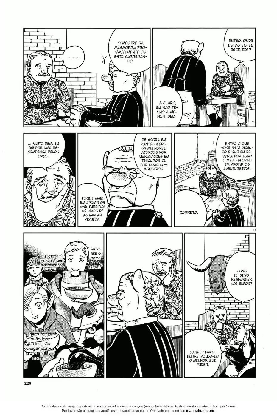 Read Dungeon Meshi (PT) Manga Online