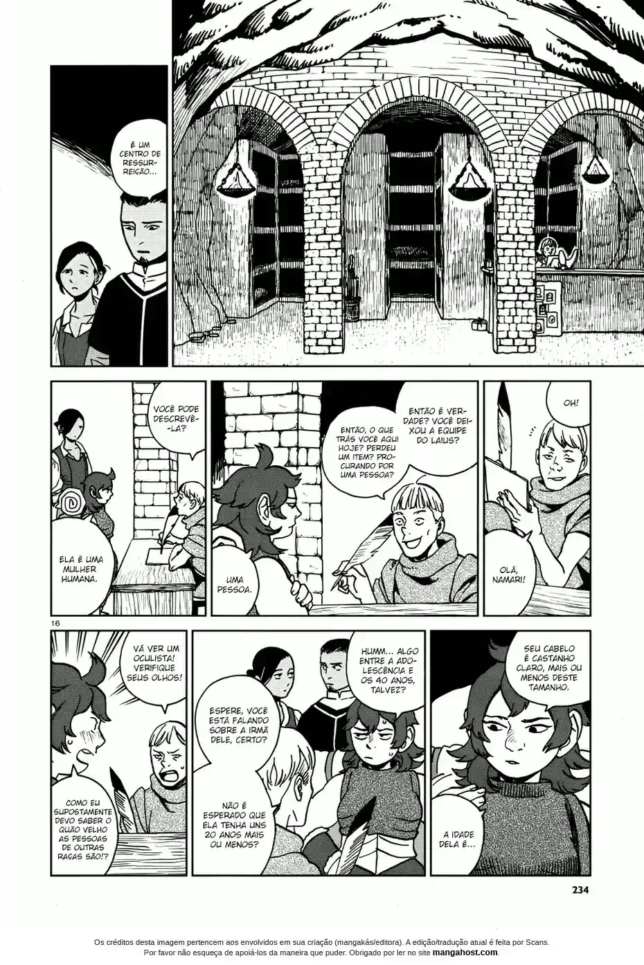 Read Dungeon Meshi (PT) Manga Online