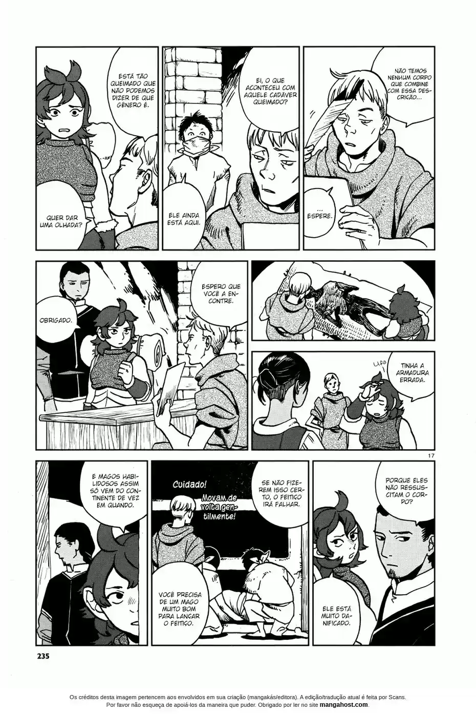 Read Dungeon Meshi (PT) Manga Online
