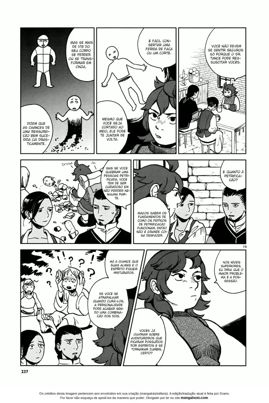 Read Dungeon Meshi (PT) Manga Online