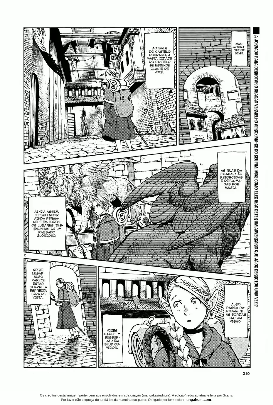 Read Dungeon Meshi (PT) Manga Online