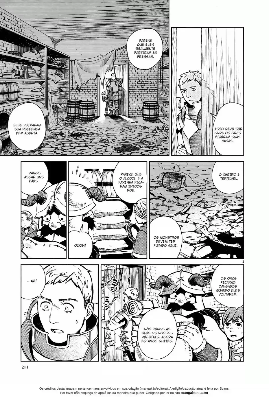 Read Dungeon Meshi (PT) Manga Online