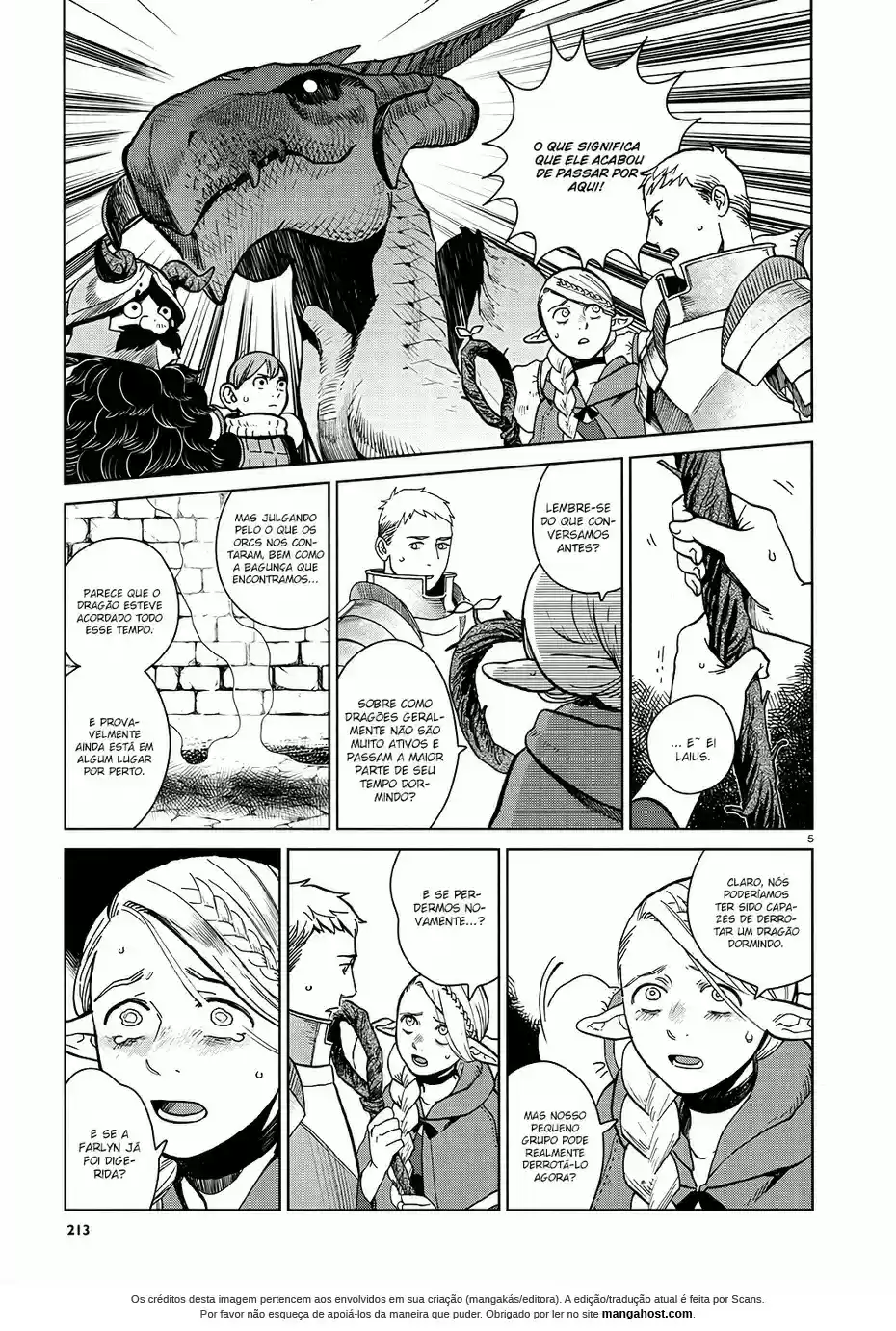 Read Dungeon Meshi (PT) Manga Online