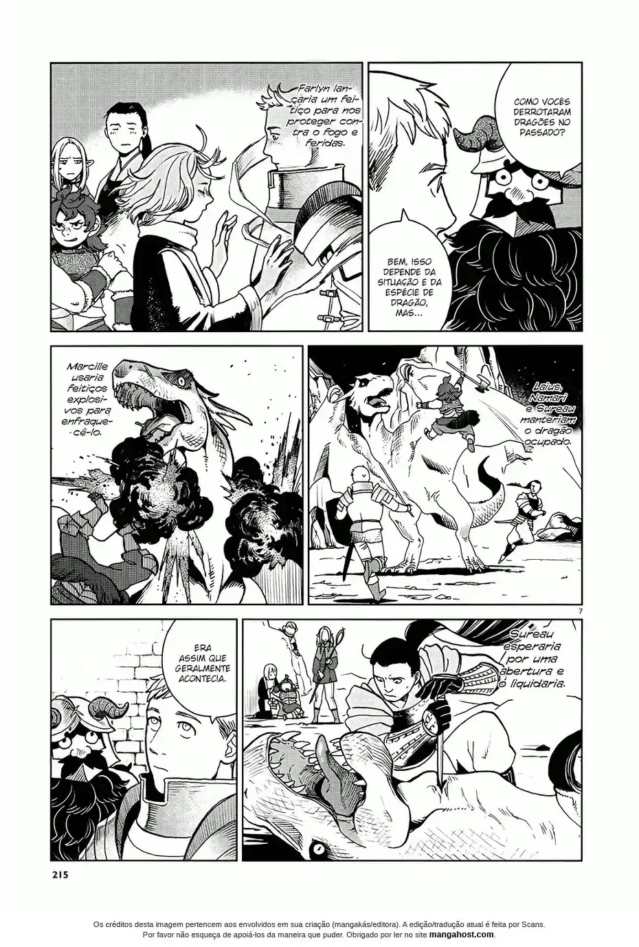 Read Dungeon Meshi (PT) Manga Online