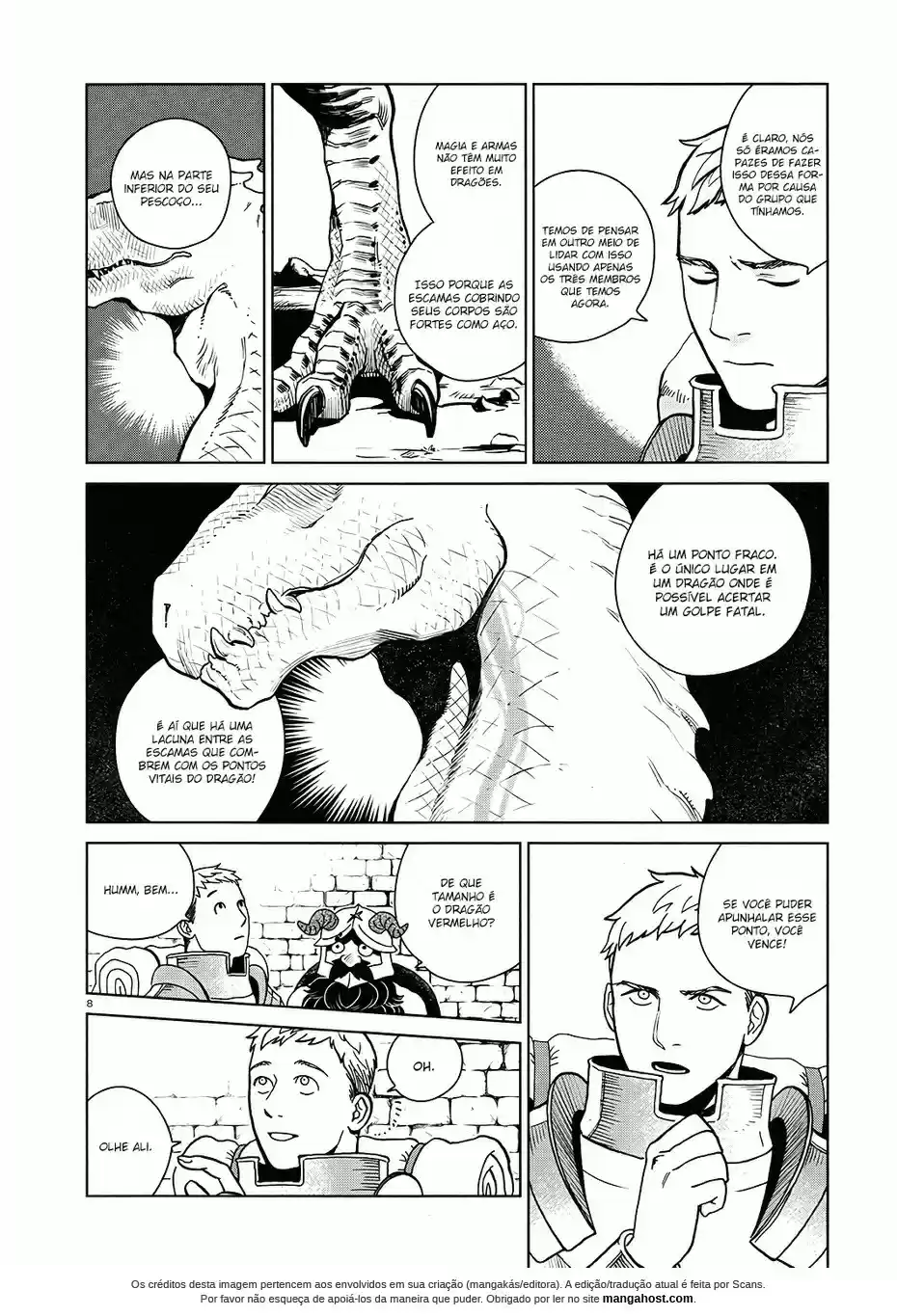 Read Dungeon Meshi (PT) Manga Online