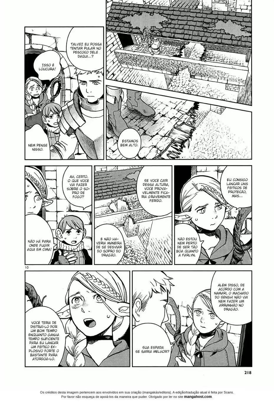 Read Dungeon Meshi (PT) Manga Online