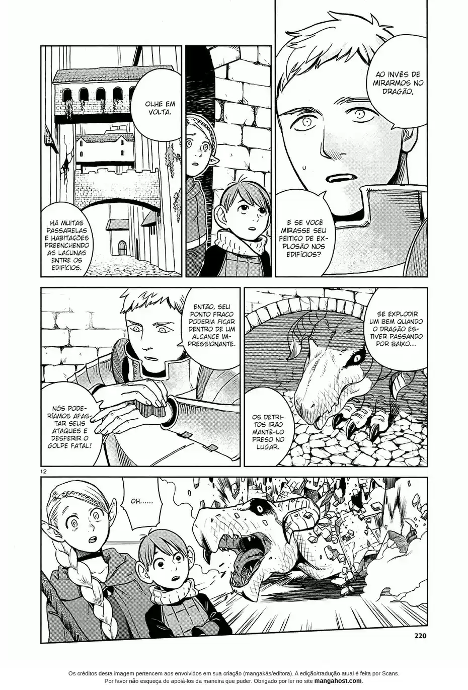 Read Dungeon Meshi (PT) Manga Online