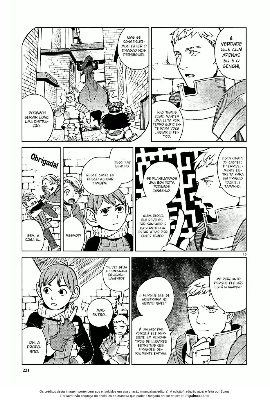 Read Dungeon Meshi (PT) Manga Online