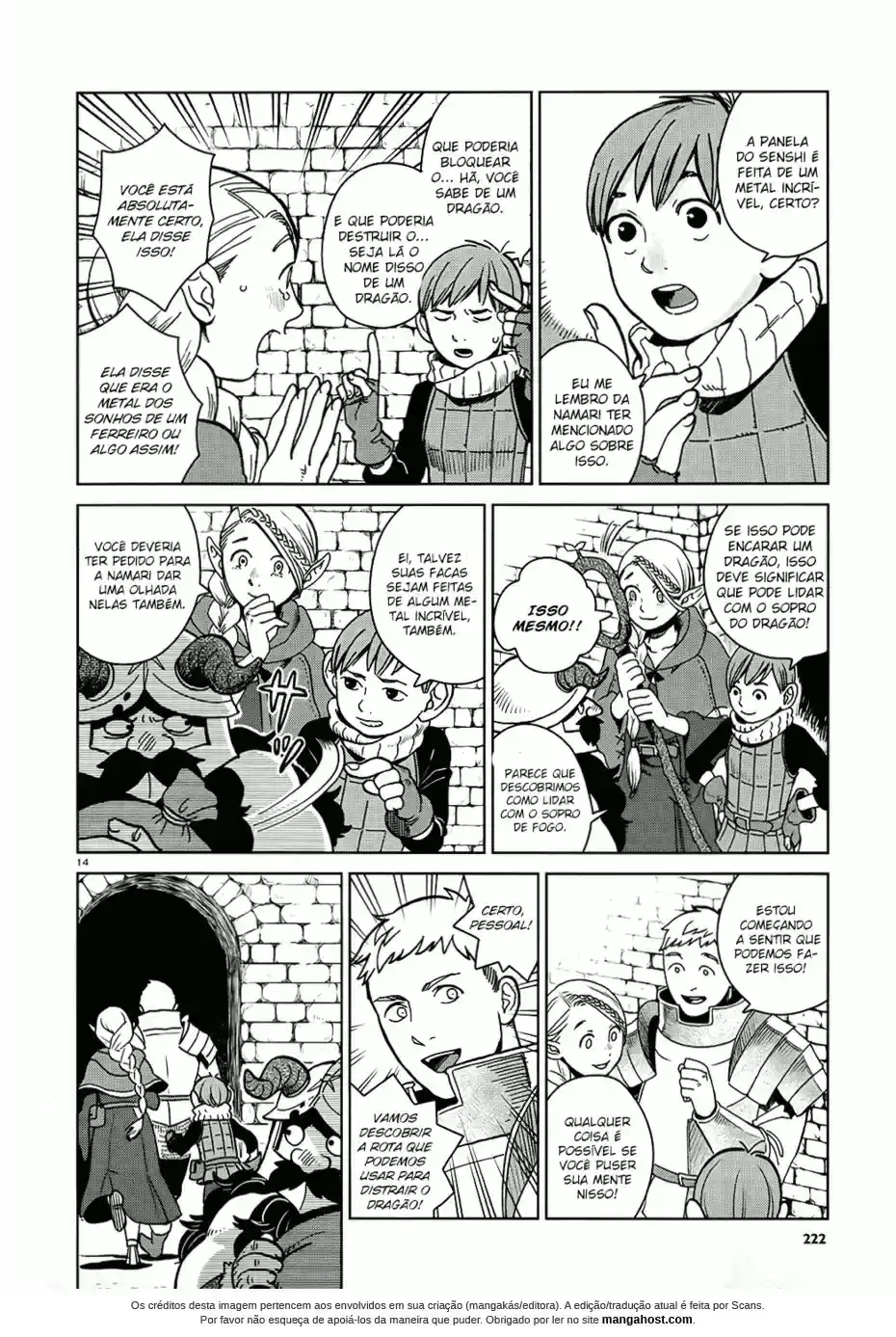 Read Dungeon Meshi (PT) Manga Online