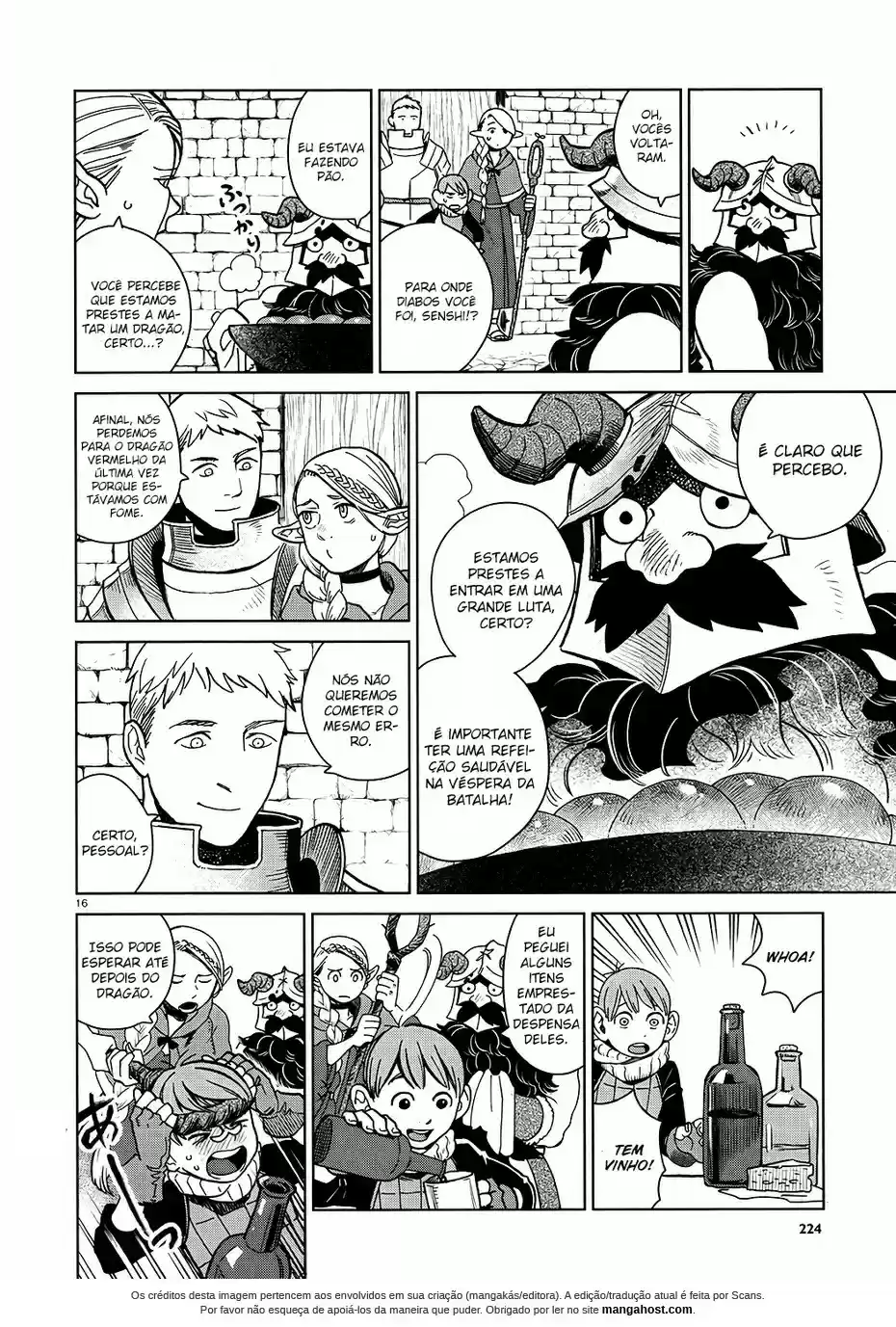 Read Dungeon Meshi (PT) Manga Online