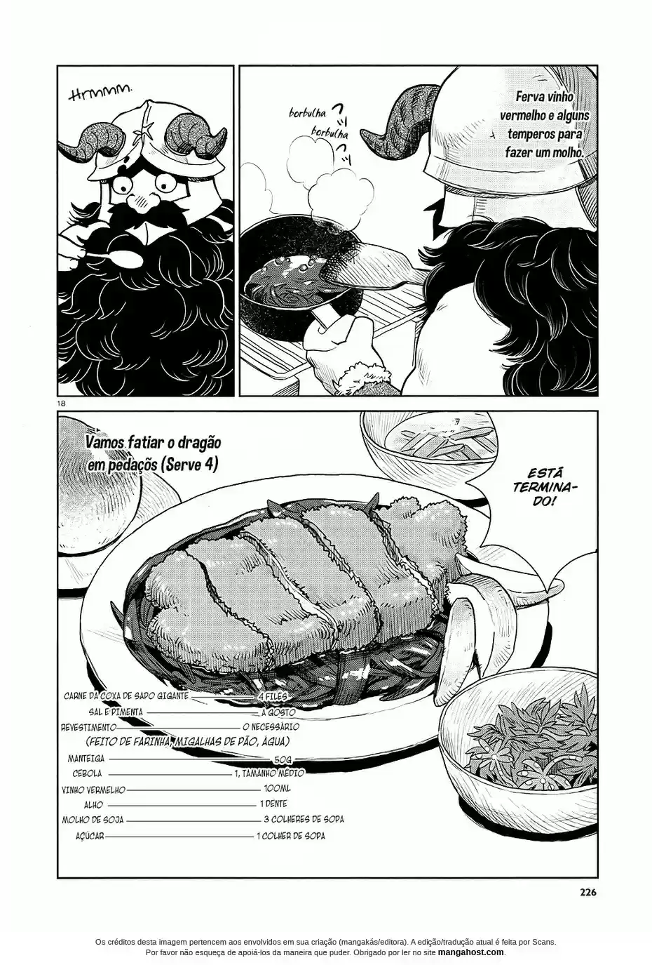 Read Dungeon Meshi (PT) Manga Online