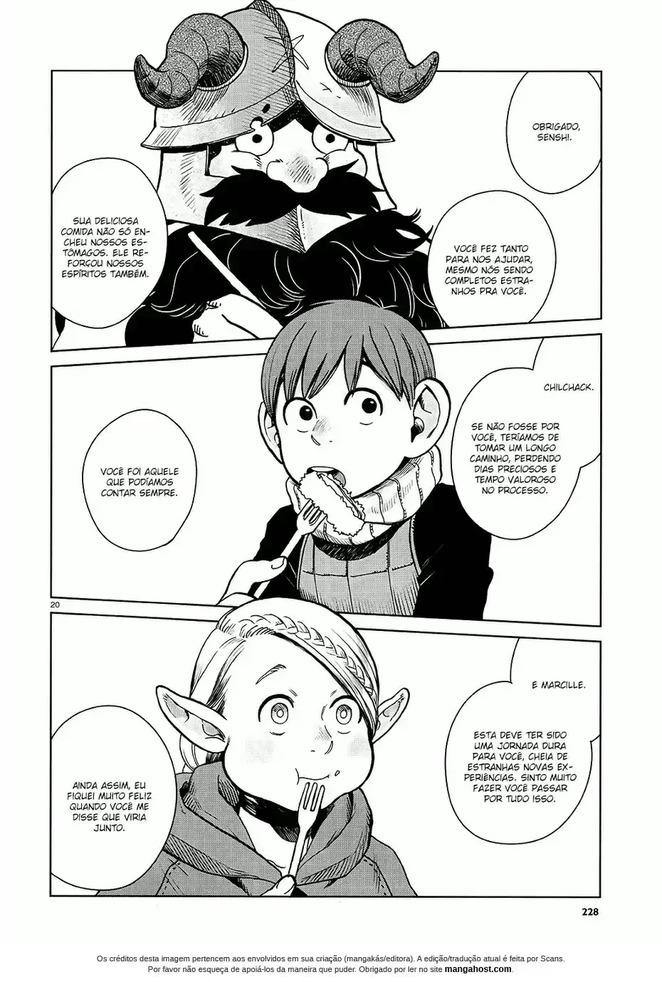 Read Dungeon Meshi (PT) Manga Online