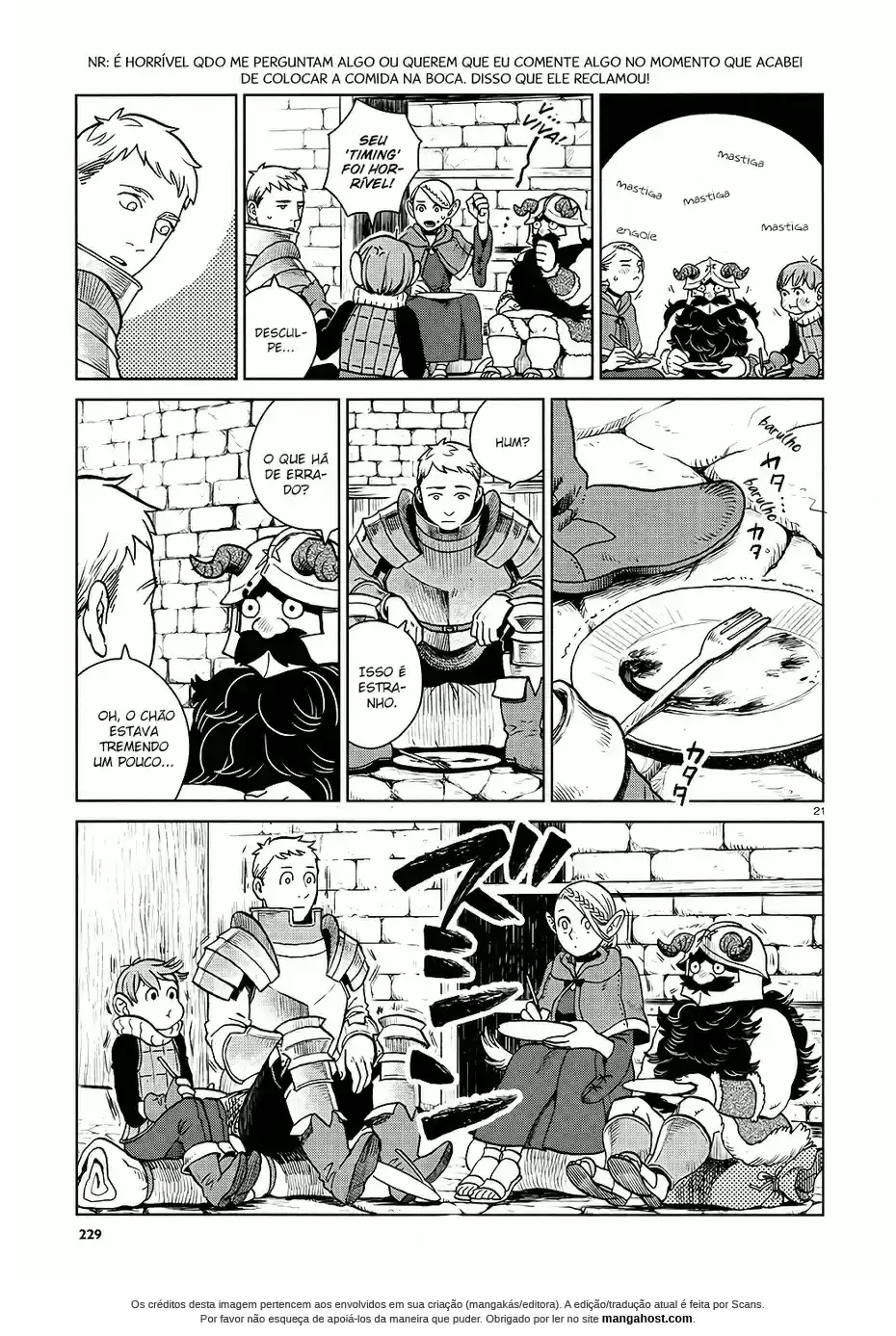 Read Dungeon Meshi (PT) Manga Online