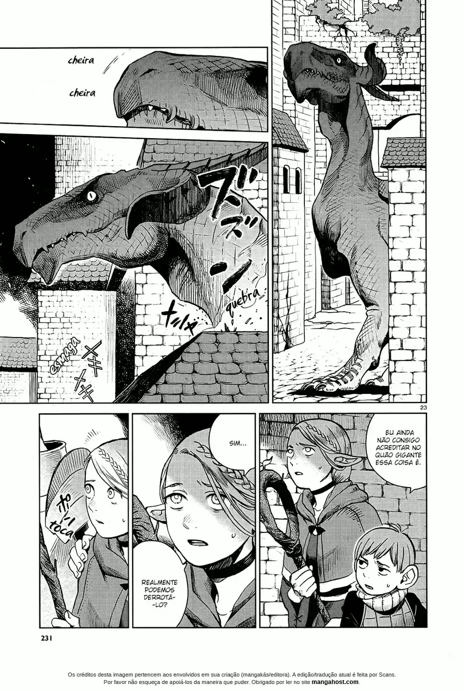 Read Dungeon Meshi (PT) Manga Online