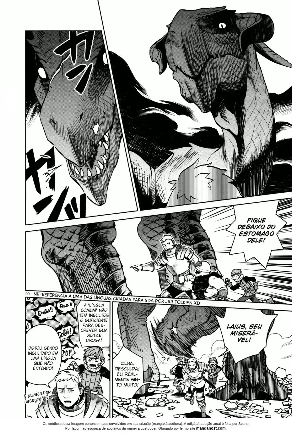 Read Dungeon Meshi (PT) Manga Online