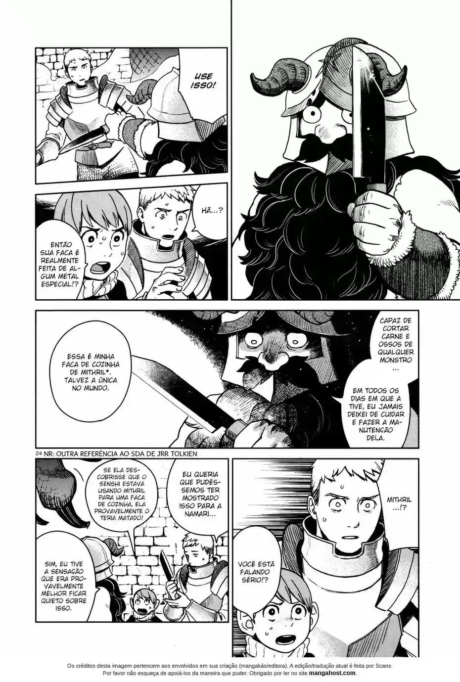 Read Dungeon Meshi (PT) Manga Online