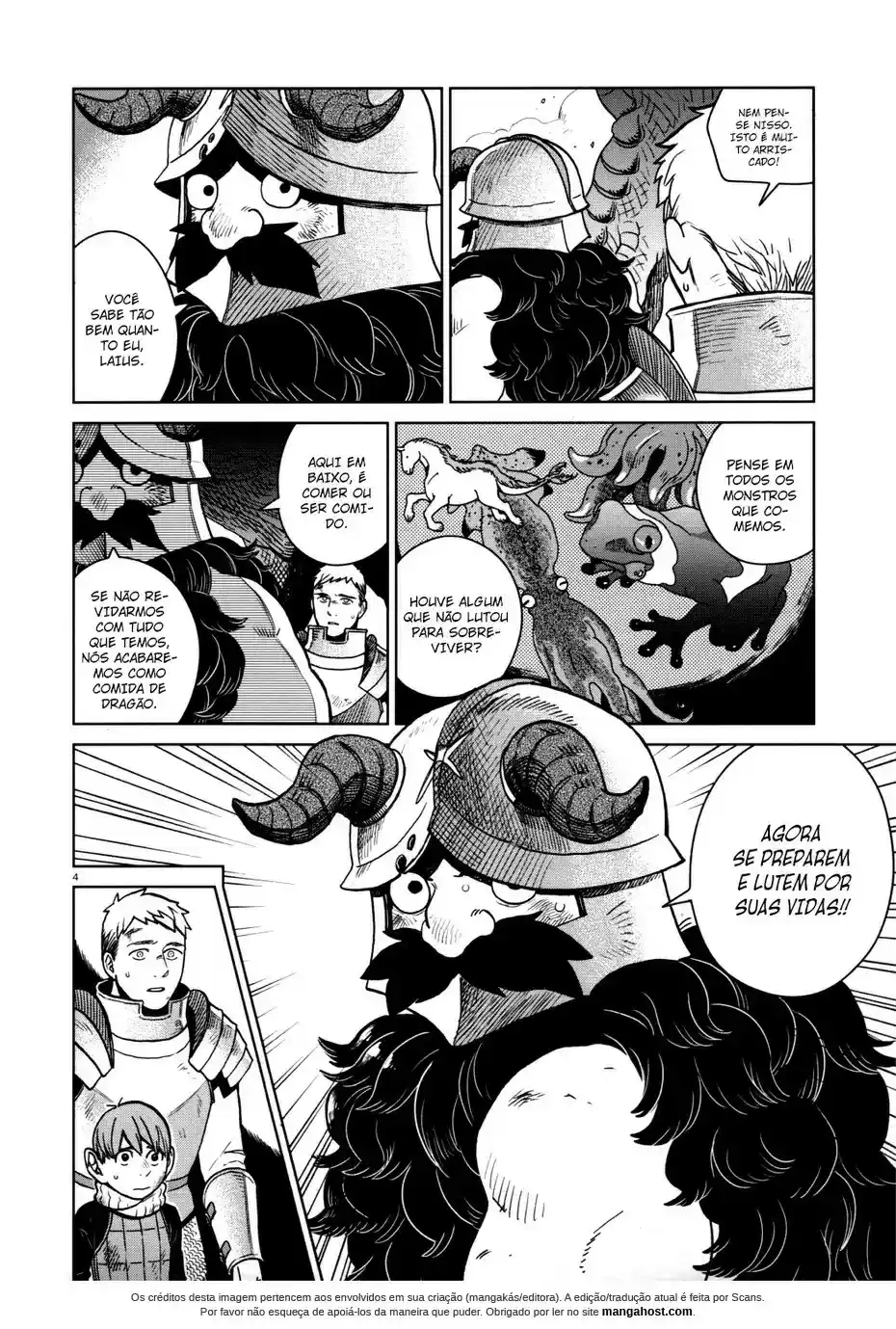 Read Dungeon Meshi (PT) Manga Online