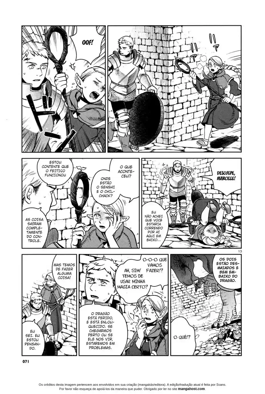 Read Dungeon Meshi (PT) Manga Online
