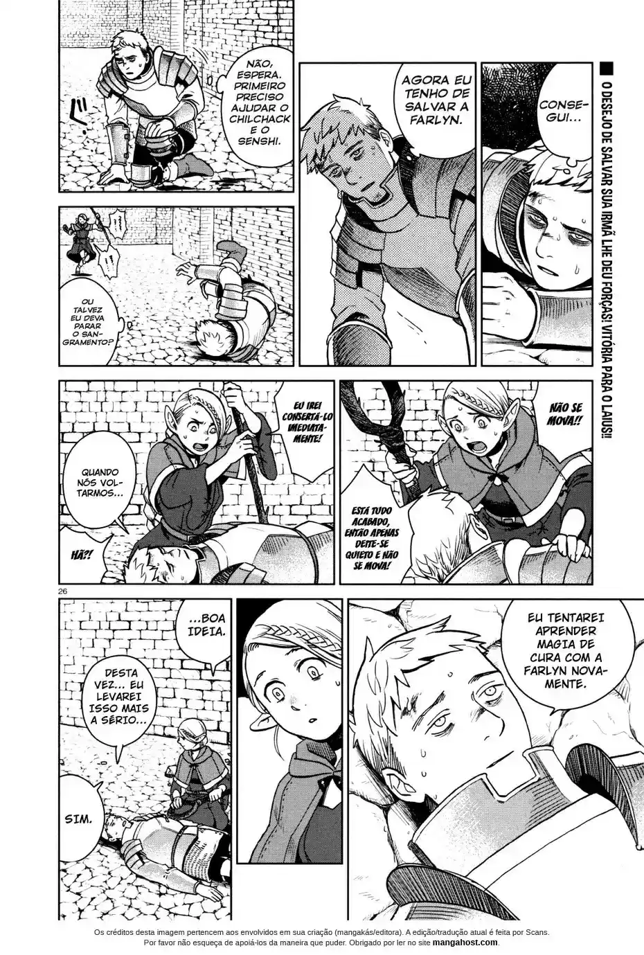Read Dungeon Meshi (PT) Manga Online